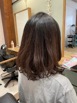 ミディアム パーマ 【neo.】 Mahoのヘアスタイル