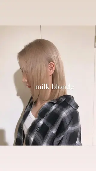 ショート カラー 韓国風/顔周りカット /髪質改善RYOTAのヘアスタイル