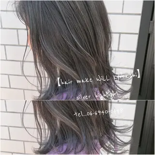 カラー 小顔カット/レイヤー 【WiLL】加藤のヘアスタイル