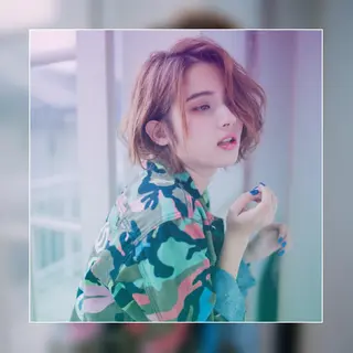 ミディアム カラー パーマ ヘアアレンジ メンズ キッズ ネイル マツエク・マツパ premier modelsのヘアスタイル