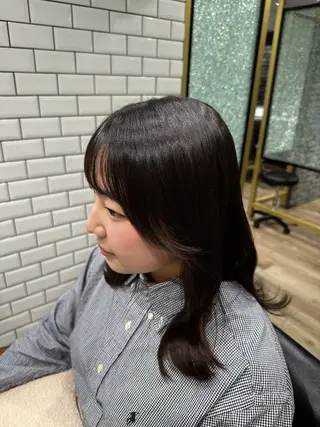 ロング yuki🤍髪質改善 顔まわり/レイヤーのヘアスタイル