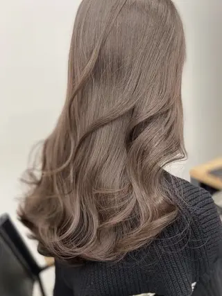 ミディアム カラー ヘアアレンジ パク・ボミン小野リエ 韓国ハーフ🦊のその他イメージ
