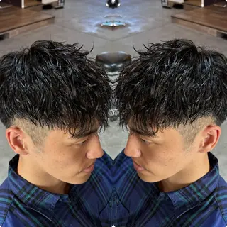 ミディアム 👑曲がる縮毛矯正 /パーマ👑ショウのヘアスタイル