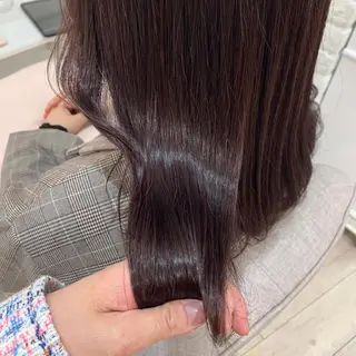 セミロング カラー HARUKA韓国ヘア /Luana梅田のヘアスタイル