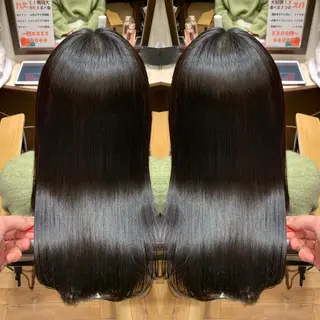 セミロング ヘアアレンジ beautism clock所属・韓国風🇰🇷うる艶 レイヤー/海青🫧のヘアスタイル