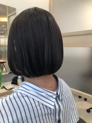 ミディアム カラー 天野 涼のヘアスタイル