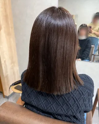 ミディアム Bish Yanaのヘアスタイル