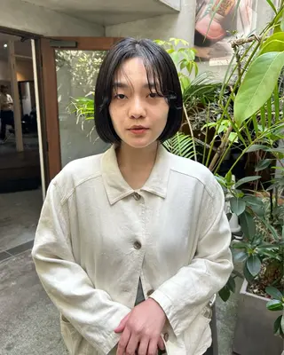 ショート 金田 夏野のヘアスタイル