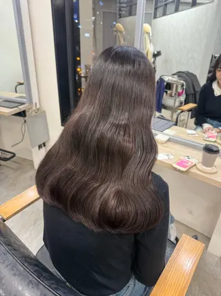 ロング カラー ヘアアレンジ Himawari♡ 柔らかいカラーのヘアスタイル