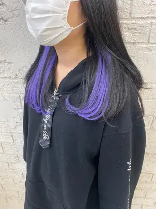 ロング カラー ヘアアレンジ 💗モテガーリー💗 rumi♡のヘアスタイル