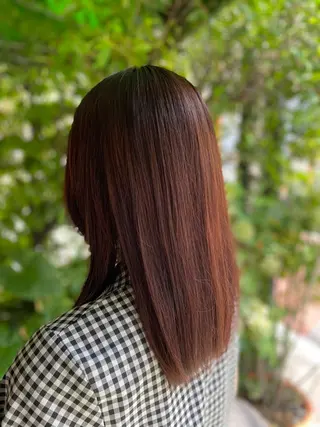 ロング カラー 古西 康裕のヘアスタイル