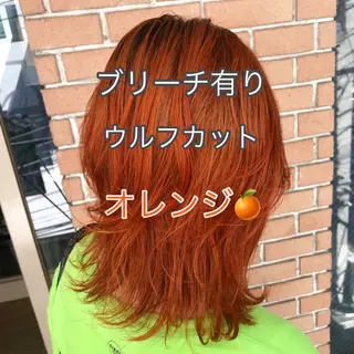 ミディアム カラー パーマ ヘアアレンジ メンズ キッズ ネイル マツエク・マツパ サロンドミルク 原宿のヘアスタイル