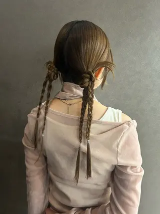 ロング ヘアアレンジ ☕️結【suii.】 ボブ/ヘアセット☕️のヘアスタイル