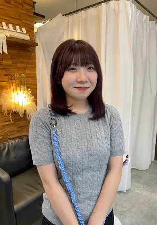 ミディアム 顔周りカット 🎀サヤカ🎀のヘアスタイル