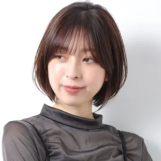 ショート カラー 自由が丘×似合わせ ディレクター枦山大将のヘアスタイル