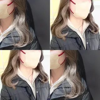 カラー 渋谷:インナーカラー ／🍒エリカ🍒のヘアスタイル