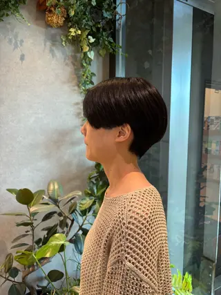 ショート 北村 祐樹のヘアスタイル