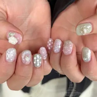 ネイル hinako /個性派ニュアンスのネイルデザイン