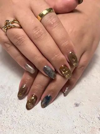 ネイル ERFOLG GINZA 横浜店所属・大倉 菜桜子のネイルデザイン