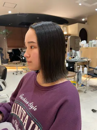 セミロング 🌈新田 みどり🌈のヘアスタイル