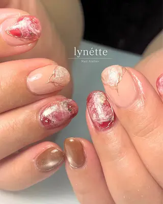 ネイル lynétte 那覇ネイルサロンのネイルデザイン