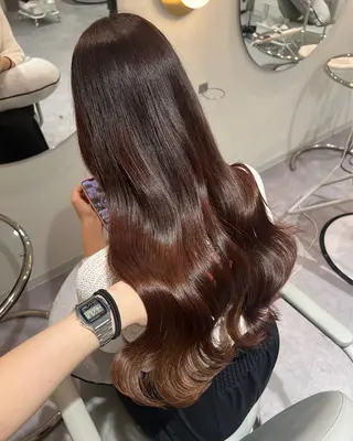 ロング 美髪✨艶髪✨髪質改善 カラー特化🌙鈴屋和のヘアスタイル
