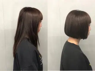 ショート ボブ/ショート/ 白髪染め/メンズ葛西のヘアスタイル