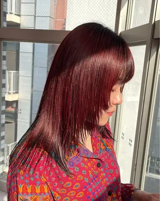 ミディアム 色落ち綺麗透明感カラ /ボブ/ナカツヒカルのヘアスタイル