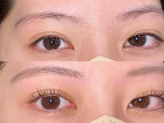 マツエク・マツパ アイブロウ 傳井 小夏のマツエク・マツパデザイン