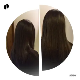 セミロング ロング カラー ✨縮毛矯正✨髪質改善 ナカシマ ユミのヘアスタイル