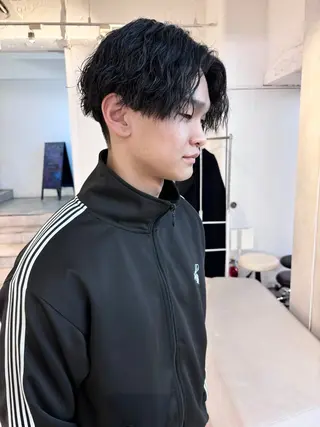 パーマ メンズ Kureha/ネイル トレンドヘアのヘアスタイル