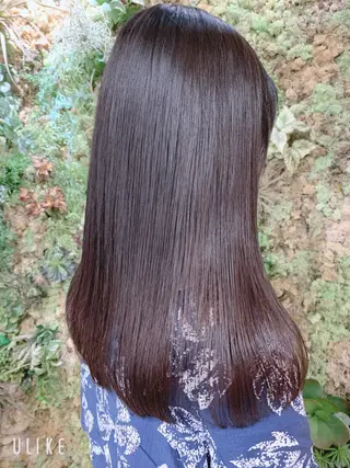 セミロング 支持率No.1💖 オチアイのヘアスタイル