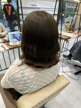 ミディアム カラー 髪質改善AUSTIN登戸所属・ICHIKA/暖色 カラー / Wカラーのヘアスタイル