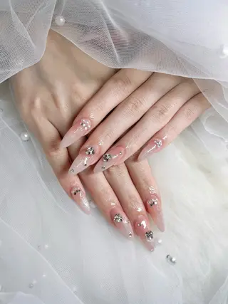 ネイル 💖長さ出し＆ 韓国ネイルaya💖のネイルデザイン