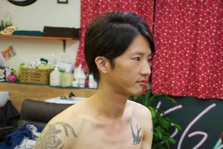 ショート ミディアム メンズ kou艶髪師色髪師 こう 艶髪師色髪師のヘアスタイル