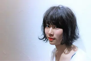 ショート 所渉/韓国レイヤー /ウルフカットのヘアスタイル