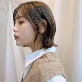 ショート レイヤー専門家 ダブルカラー修のヘアスタイル