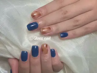 ネイル Gloss nail salonジェル＆長さだし専門店所属・Meri💅ジェル& チップ長さだし専門のネイルデザイン