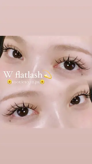 マツエク・マツパ eyelash salon 華のマツエク・マツパデザイン