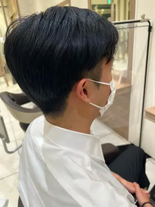 メンズ 顔周り/韓国レイヤー junkaのヘアスタイル