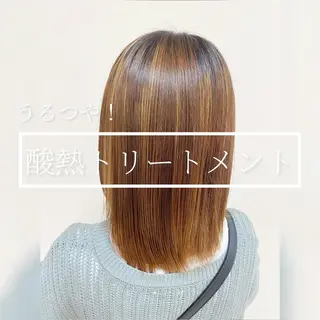 ミディアム 🌈haru🌻 藤沢ハイトーン🌈のヘアスタイル