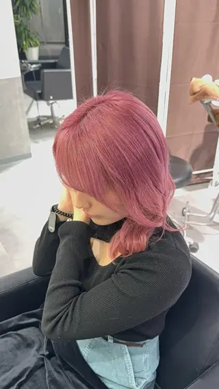 カラー ciera. アオイ 🦢✯のヘアスタイル