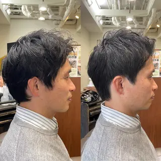 ショート メンズ トレサンパ所属・💈トレサンパ 💈金山駅✂︎愛実のヘアスタイル