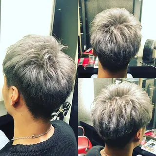 ショート カラー パーマ メンズ 🔹TOMO🔹 圧倒的経験値🔹のヘアスタイル