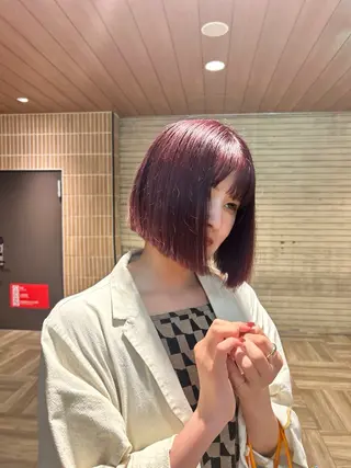 ショート カラー ume /YUEのヘアスタイル