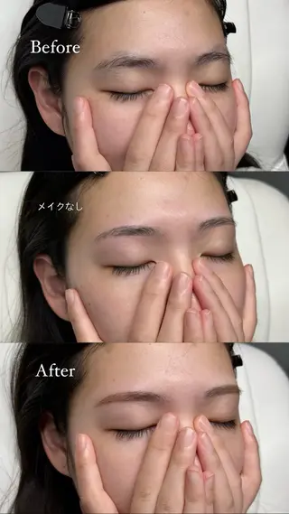 メンズ アイブロウ iBROW. 熊見怜奈の眉毛・アイブロウイメージ
