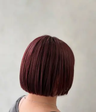 ミディアム カラー ブリーチなし透明感 カラー✨横山 佳希のヘアスタイル