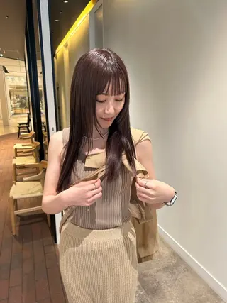 セミロング カラー CURIO/南船場 /RIN💈🍎のヘアスタイル