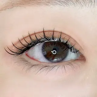 マツエク・マツパ MAUMU eyelash&eyebrow salon所属・𝙈𝙖𝙠𝙤 ꨄ 束感まつ毛 ꨄ北堀江のマツエク・マツパデザイン