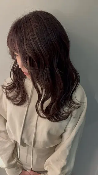 セミロング カラー ヘアアレンジ 🔥ハイトーンカラー ギャルNAOKI🔥のヘアスタイル